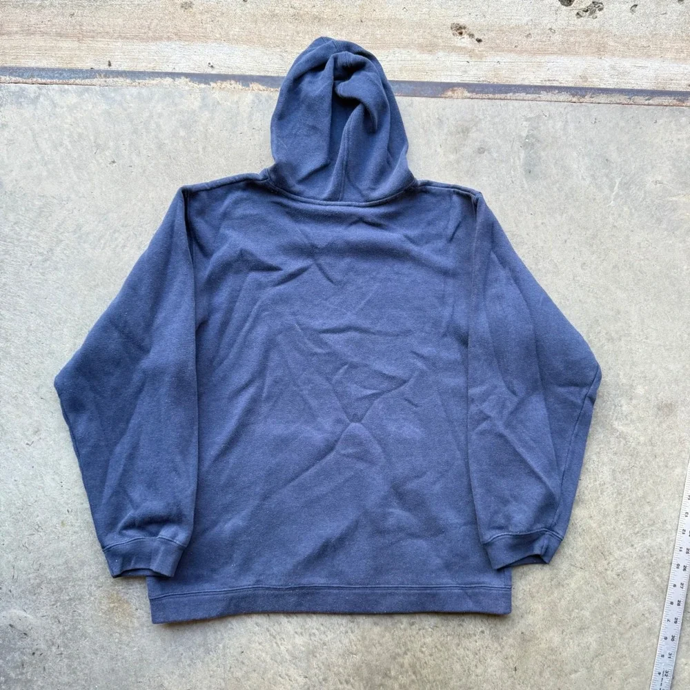 Nike Team Pittsburgh Hoodie Navy Blue Boys Large 16-18 Vintage Sweatshirt